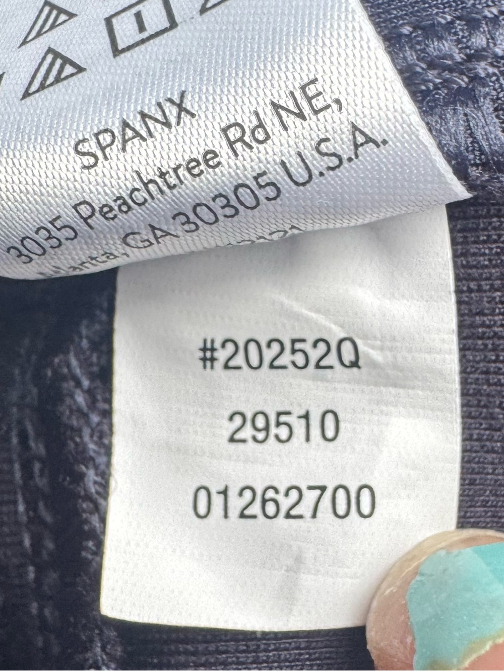 SPANX The Perfect Pant High Rise Flare Wide Leg Trouser Black Size Large Petite - Picture 15 of 15